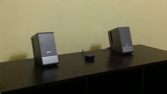 Bose Computer MusicMonitor Speakers Soundtest