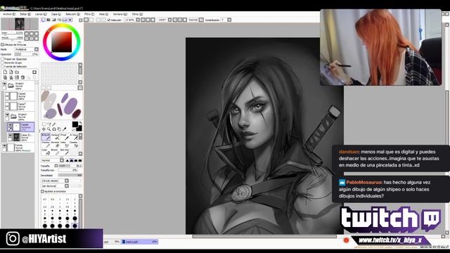 [ESP] DRAWING! - Katarina Portrait ! смотреть онлайн