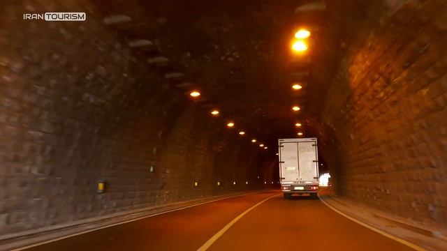 IRAN - Scenic Drive - Qazvin Rasht Freeway - Driving Tour With Relaxing Music