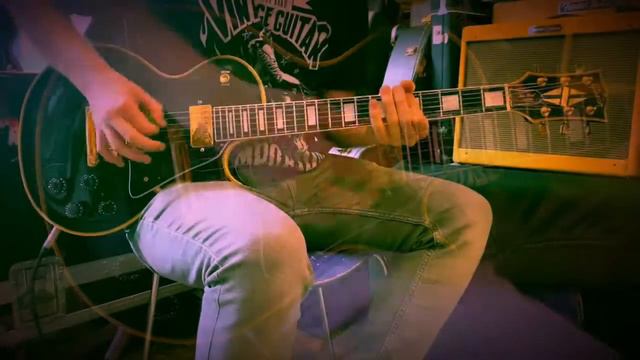 1988 Gibson Les Paul Black Custom смотреть онлайн