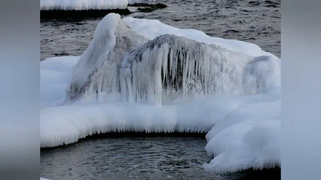 Приморский край, зимнее японское море. смотреть онлайн