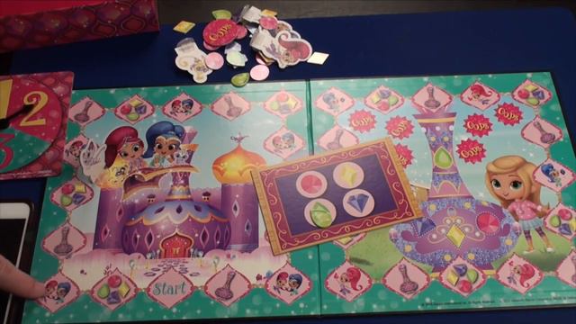 Shimmer and Shine Gene Friends Board Game смотреть онлайн