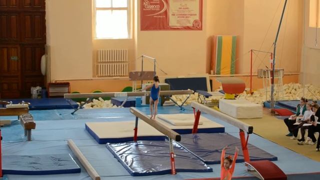 Спортивная гимнастика. 3 взрослый разряд у девочек. Бревно. смотреть онлайн