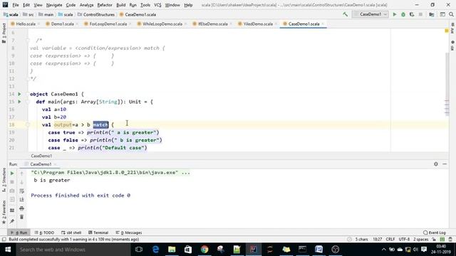 8 Pattern Matching in Scala смотреть онлайн