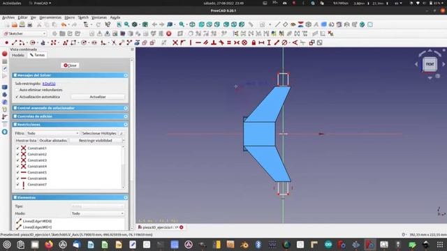 Tutorial 2 FreeCAD: [Generador 3D] Cómo crear 2 sólidos a la vez смотреть онлайн
