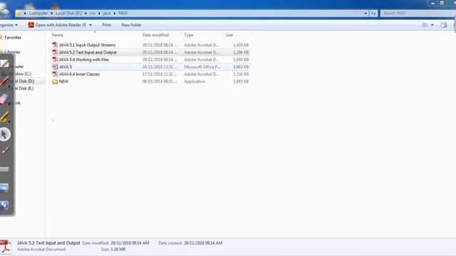 Java : Reading and writing to byte streams смотреть онлайн