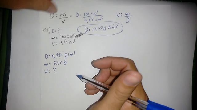 Como Calcular A Densidade, Massa E Volume.
