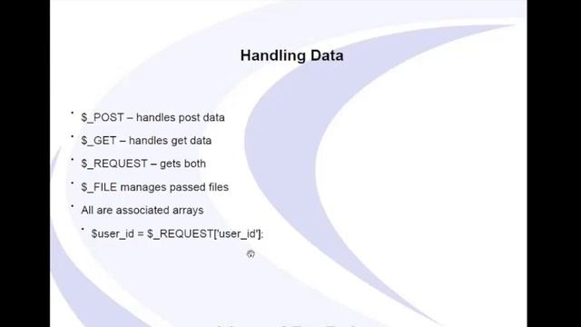 PHP and Informix Webcast 3 - -- What is a web form? смотреть онлайн