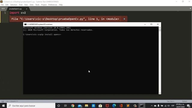 Como instalar OpenCv-Python - Tutorial смотреть онлайн