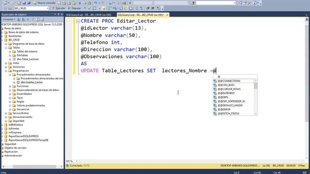 CRUD - Visual Basic .Net y SQL Server / Parte 5 / Procedimientos Almacenados смотреть онлайн