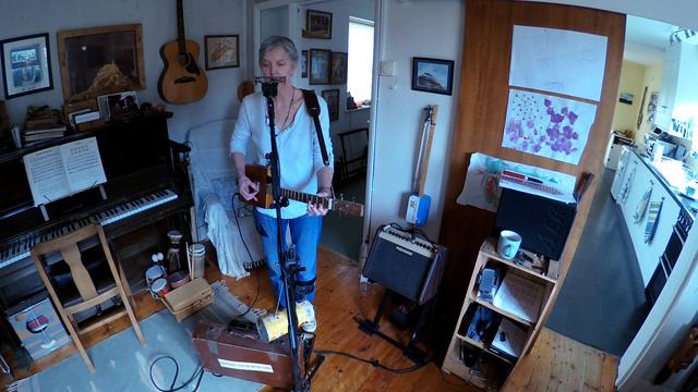 ZOOM Q2N TEST - w Fishman Loudbox Mini & 3 String Cigar Box Guitar смотреть онлайн