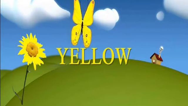 Learn colors with butterfly, учим цвета вместе с бабочкой, английский english смотреть онлайн