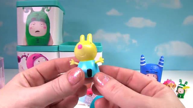 ODDBODS Surprise Boxes With Fuse, Pogo, Jeff, Newt, Bubble, Slick And Zee