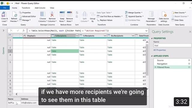 Import Data From Outlook to Excel смотреть онлайн