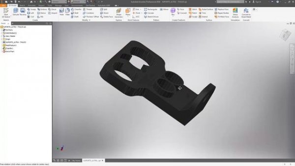STL TO IPT CONVERT - AUTODESK INVENTOR 2018