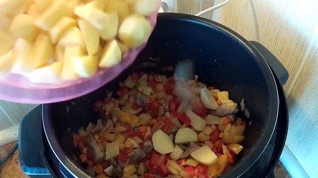 Мясное рагу с тыквой смотреть онлайн