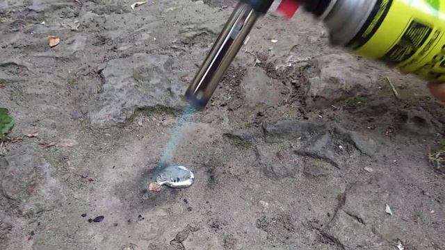 Плавим свинец газовой горелкой смотреть онлайн
