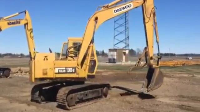DAEWOO SOLAR 130 III For Sale смотреть онлайн