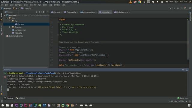 PHP PSR-4 Autloading смотреть онлайн