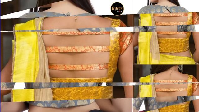 💥 125 Very stylish Blouse Back Neck Design | New Modal Blouse Designs | Blouse Neck Designs смотреть онлайн