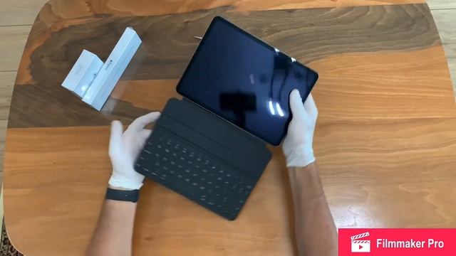 Apple iPad pro 2020- Smart Keyboard Folio- Airpods Wifi Charging- Apple Pencil - Review and Unboxin смотреть онлайн
