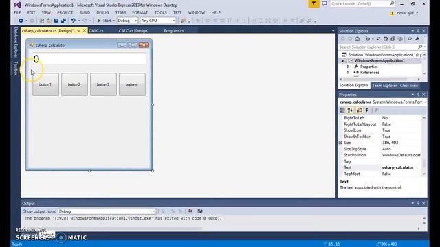 C# - How To Create A Calculator In C# Step By Step [ with source code ] PART: 1 смотреть онлайн