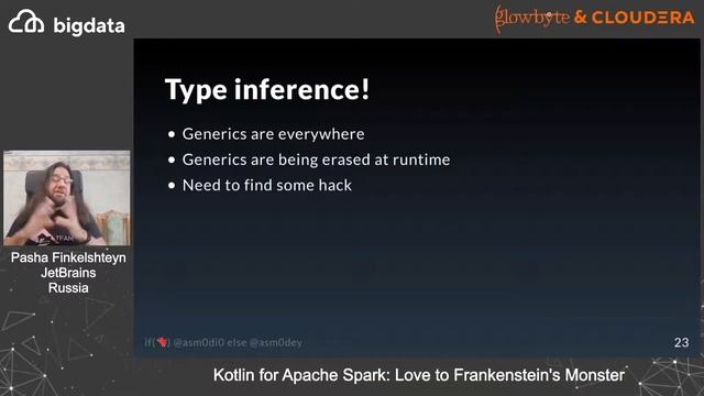 Kotlin for Apache Spark: Love to Frankenstein's Monster by Pasha Finkelshteyn смотреть онлайн