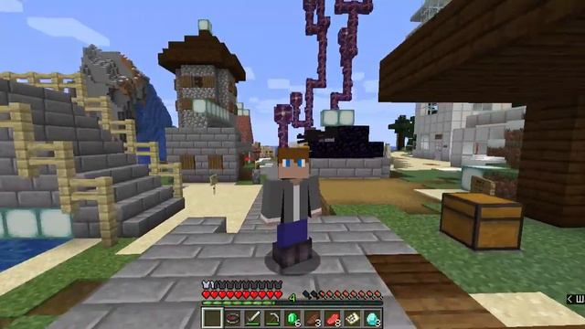 Приключения в городе #1 Пришли! Майнкрафт смотреть онлайн