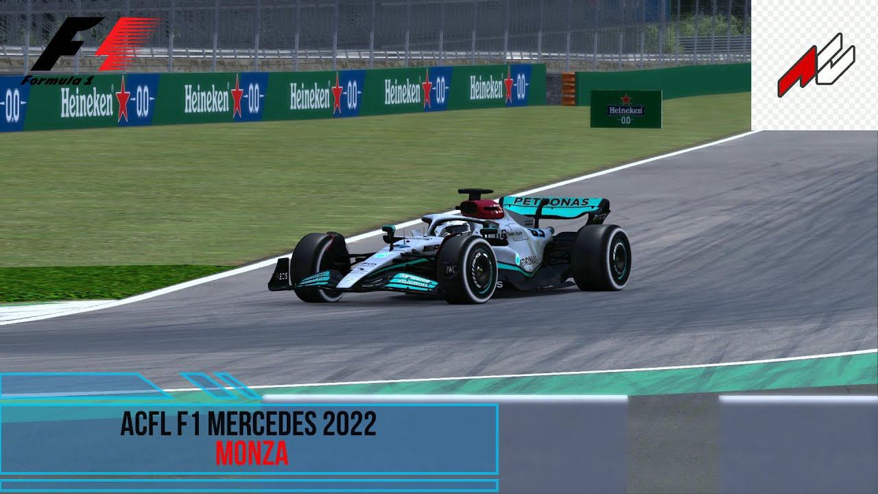 ACFL F1 Mercedes 2022 - Monza / Assetto Corsa. смотреть онлайн