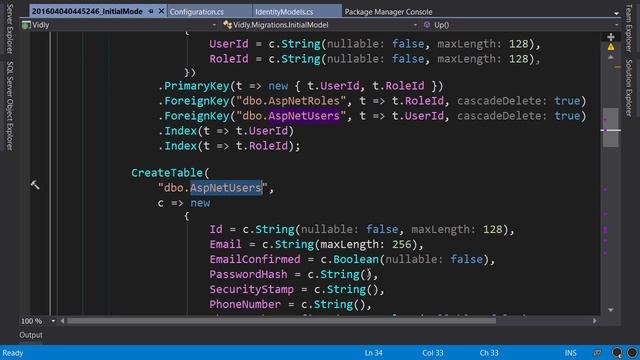ASP.NET MVC-5 3.2 Working with Data - Code First Migrations смотреть онлайн