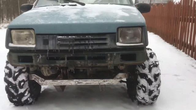 Ока на 28 колёсах от квадроцикла с ДВС 2115 смотреть онлайн