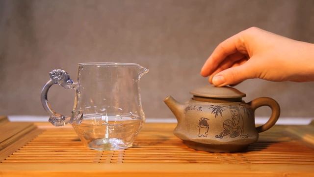 Чайник # 25411, исинская глина, 260 мл./Teapot # 25411 yixing clay 260 ml смотреть онлайн