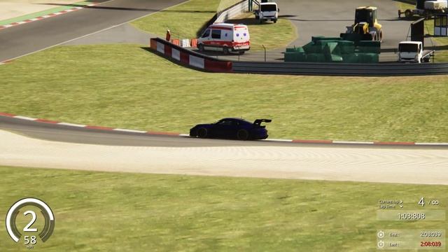 Assetto Corsa Porsche 911 GT3 Cup 992 at Nurburgring GP смотреть онлайн