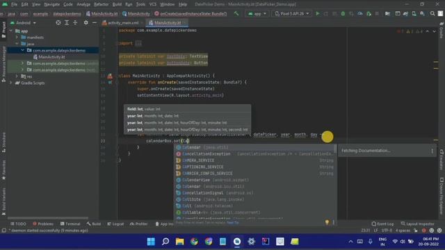 How to Create DatePicker in Android Studio using Kotlin | Android Knowledge смотреть онлайн