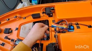 И снова про установку эхолота deeper pro+ на прикормочный кораблик часть 1