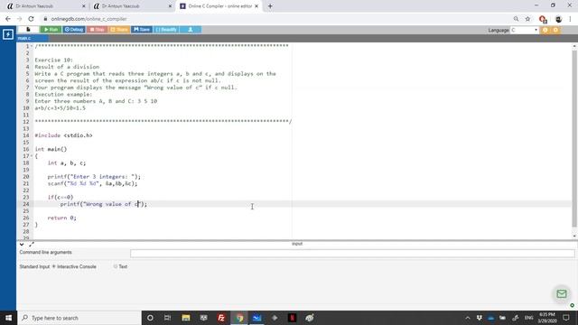 Algorithmics & Programming - Exercise - Result of a division смотреть онлайн
