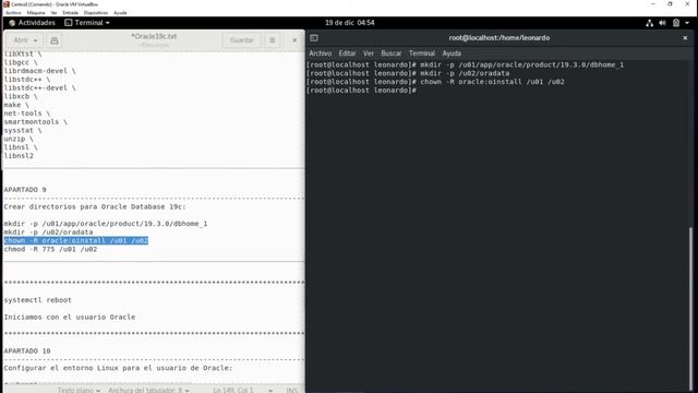 INSTALACÓN Y CONFIGURACIÓN DE ORACLE19c EN CENTOS 8 смотреть онлайн