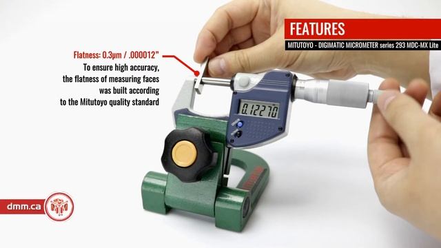 Mitutoyo Digimatic Micrometer 293 MDC-MX Lite (video Presentation)