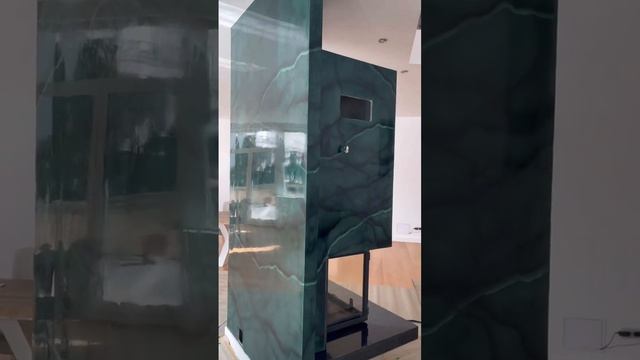 Имитация мрамора на камине из декоративной штукатурки ? #decor #design #своимируками смотреть онлайн