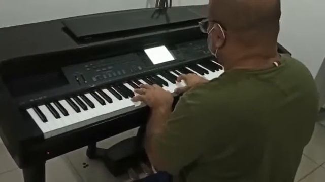 Piano Digital Yamaha Clavinova CVP 96 - Timbre de Piano Acústico смотреть онлайн