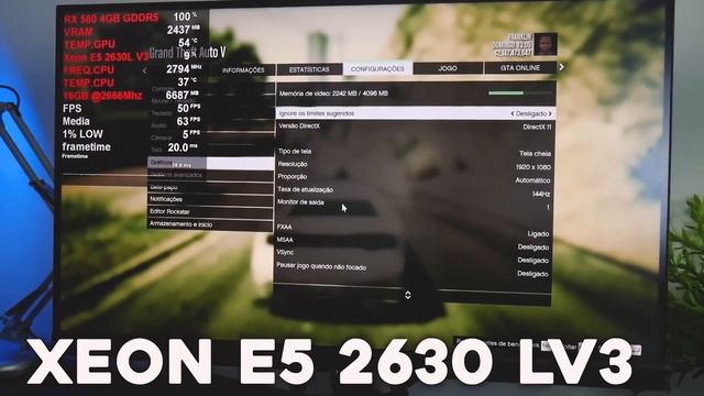 A RX 560D 4GB DA SUPERFRAME, PLACA BARATA COM DESEMPENHO ACEITÁVEL, SERÁ? ANÁLISE смотреть онлайн