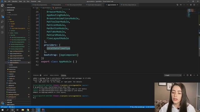 Curso Angular 9 #12 Criando um Pipe LocalDateTime смотреть онлайн