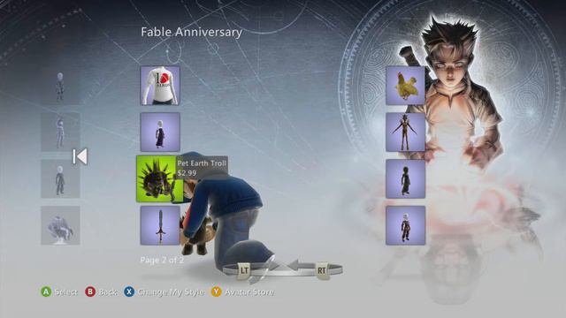 Fable Anniversary Xbox Live Avatar Marketplace Items смотреть онлайн