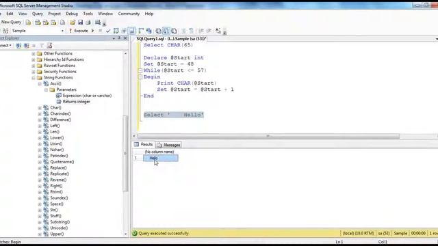22 Built in string functions in sql server 2008 смотреть онлайн