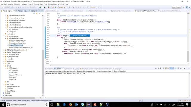 2. Cucumber Framework || Custom TestNG Runner || Creation. смотреть онлайн