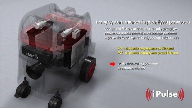 Odkurzacz przemysłowy Starmix ISP ARDL-1435 EWS Permanent iPulse смотреть онлайн