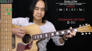 Shallow Guitar Cover - Lady Gaga & Bradley Cooper ? |Tabs + Chords|
