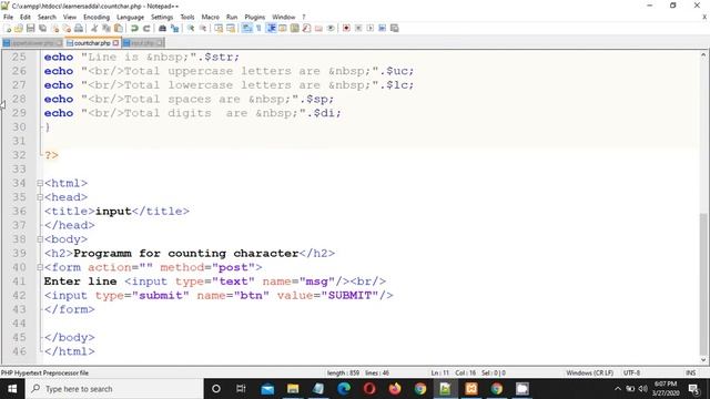 STRING PROGRAM IN PHP смотреть онлайн