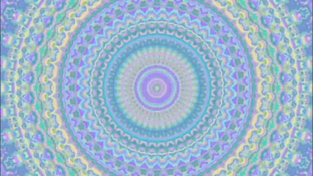Vibrant Colorful Groovy Funky Trippy Mandala Kaleidoscope Animations, Featuring Sunny Days by Waest смотреть онлайн