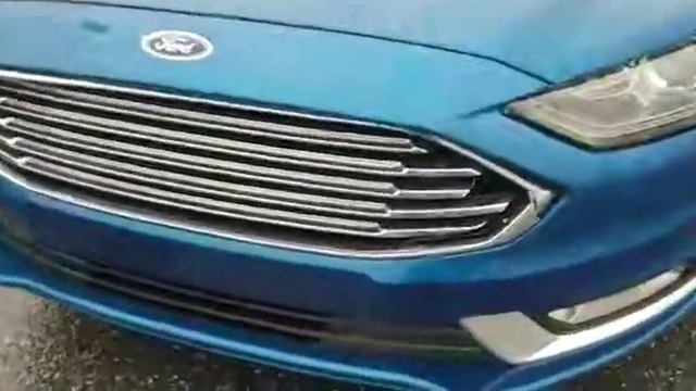 Осмотр автомобиля из США - Ford Fusion Hybrid 2017 смотреть онлайн